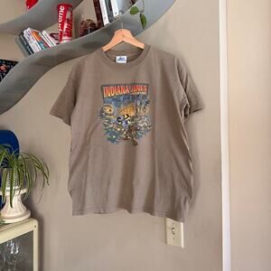 Vintage Disney Indiana Jones Adventures Mickey Mouse Shirt